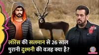 history of blackbuck shooting case behind enemity salman khan and lawrence bishnoi