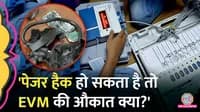 Congress leader Rashid Alvi said that Modi government can hack EVM like pager